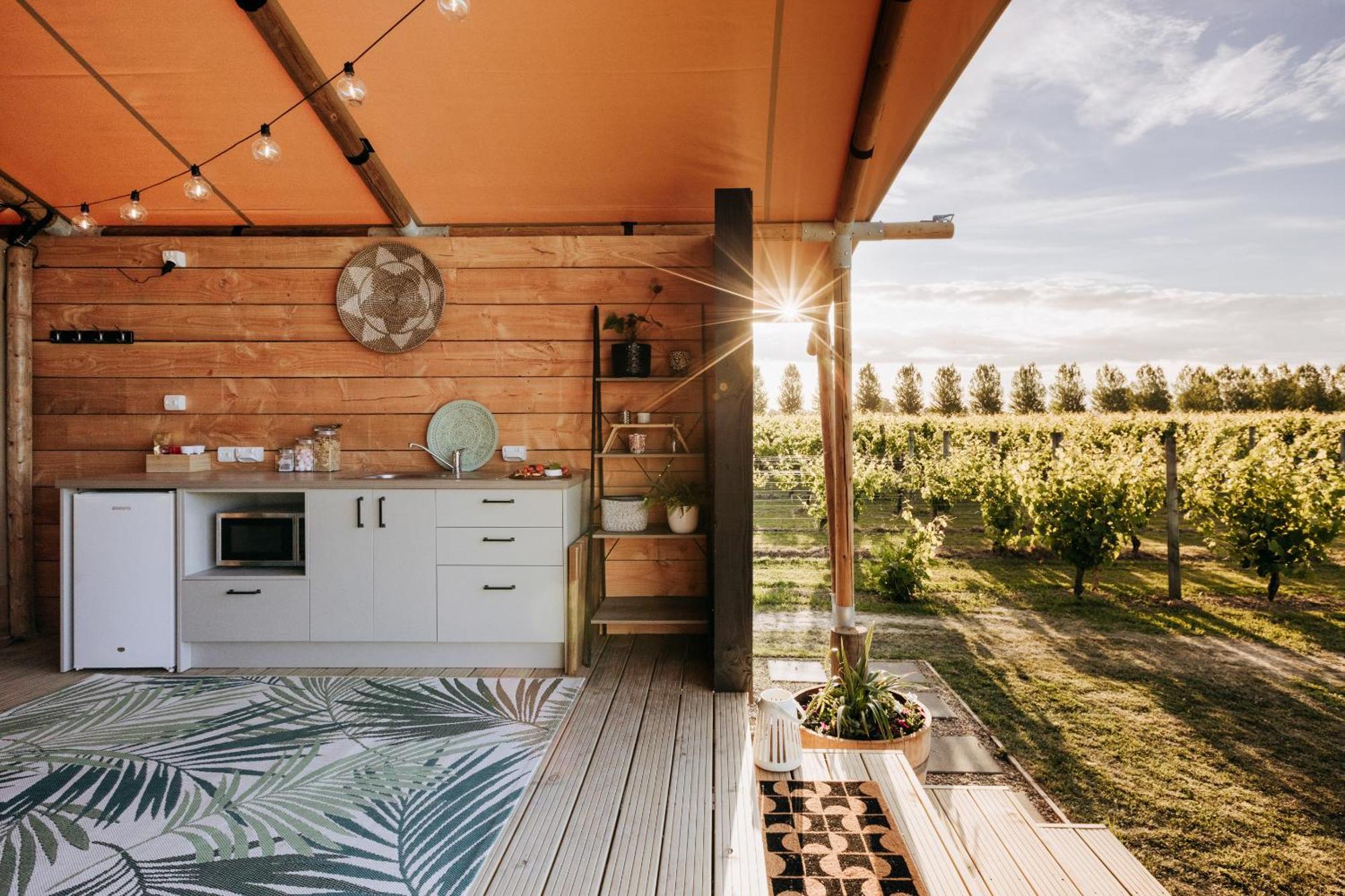 Villas & Vines Glamping Hastings Exterior foto