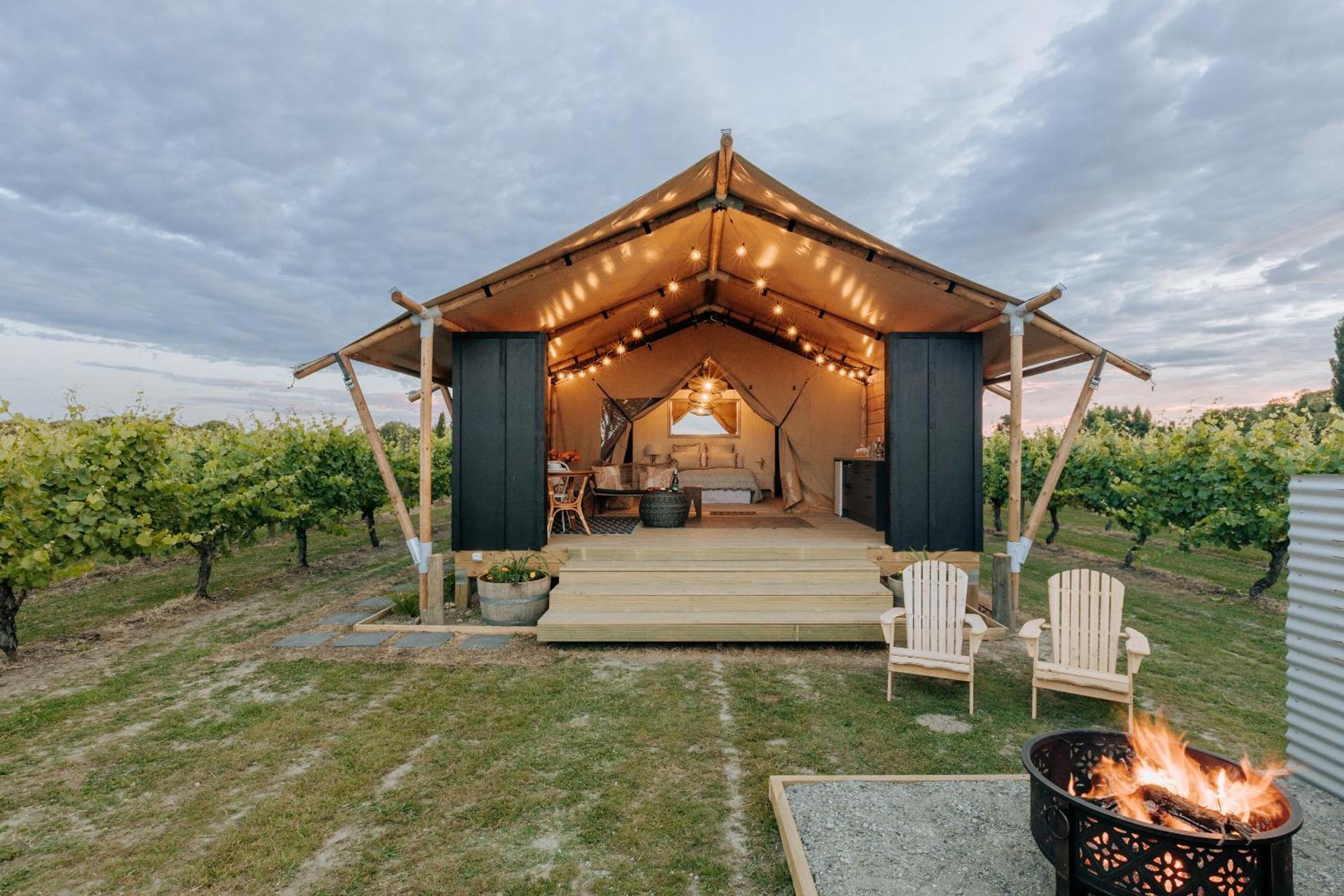 Villas & Vines Glamping Hastings Exterior foto