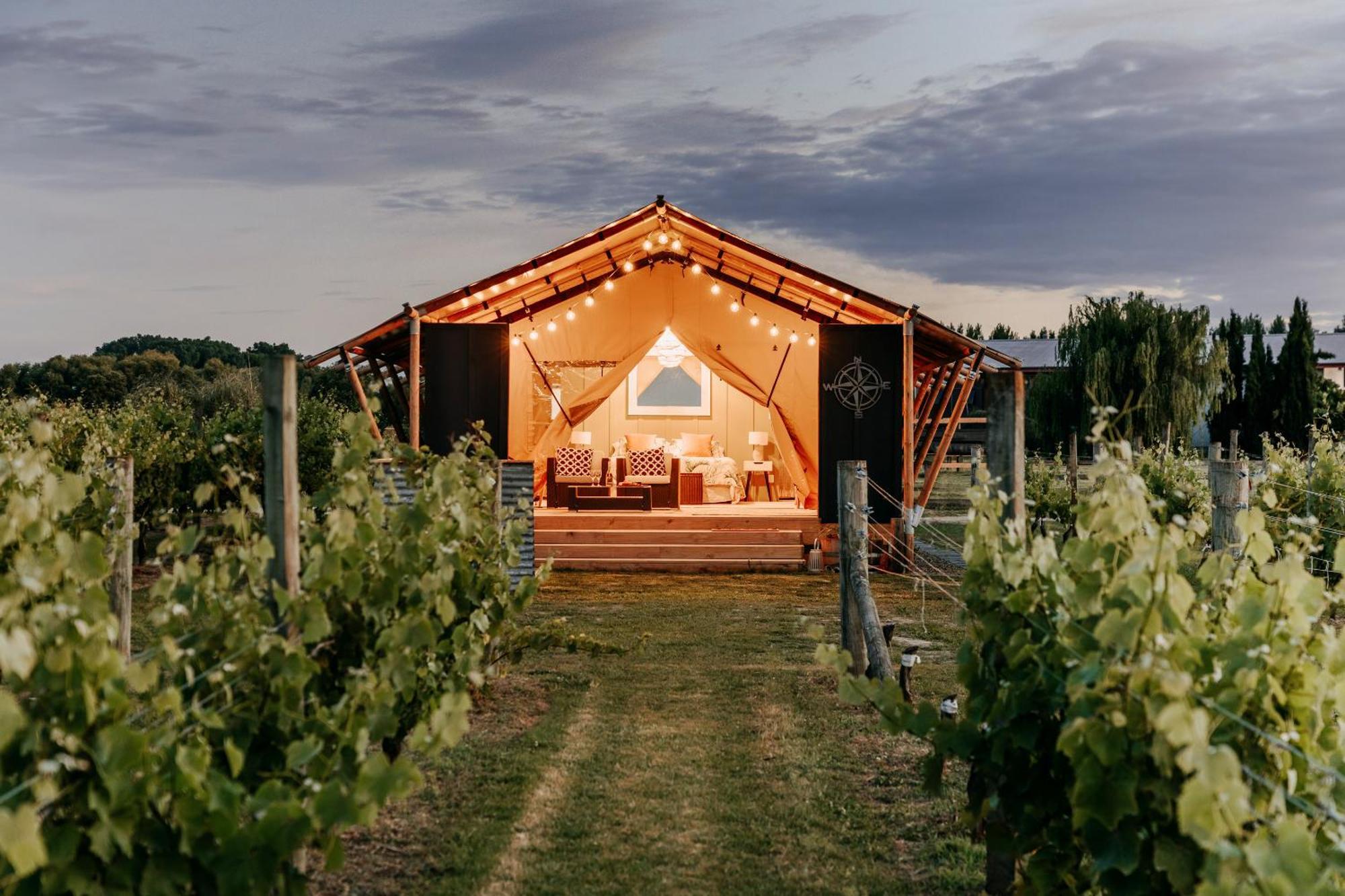 Villas & Vines Glamping Hastings Exterior foto